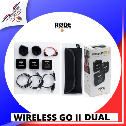 RODE】WIRELESS GOII ☆別売りのピンマイク付☆